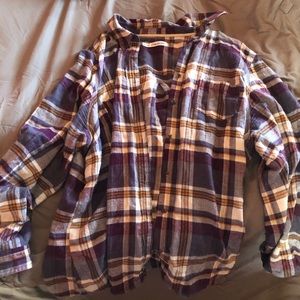 MAURICES plus size plaid shirt